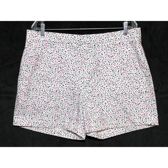 Banana Republic Chino Shorts Womens 12 Colorful Spring Summer Coastal Whimsical - Picture 1 of 6